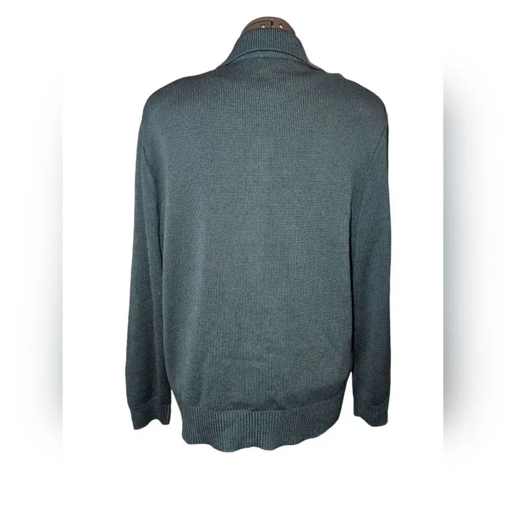 Vintage Philippe Marques women's green sweater set size 10‎
